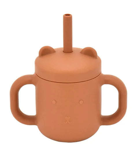 Leak-proof Silicone Children's Drinking Cup for Baby